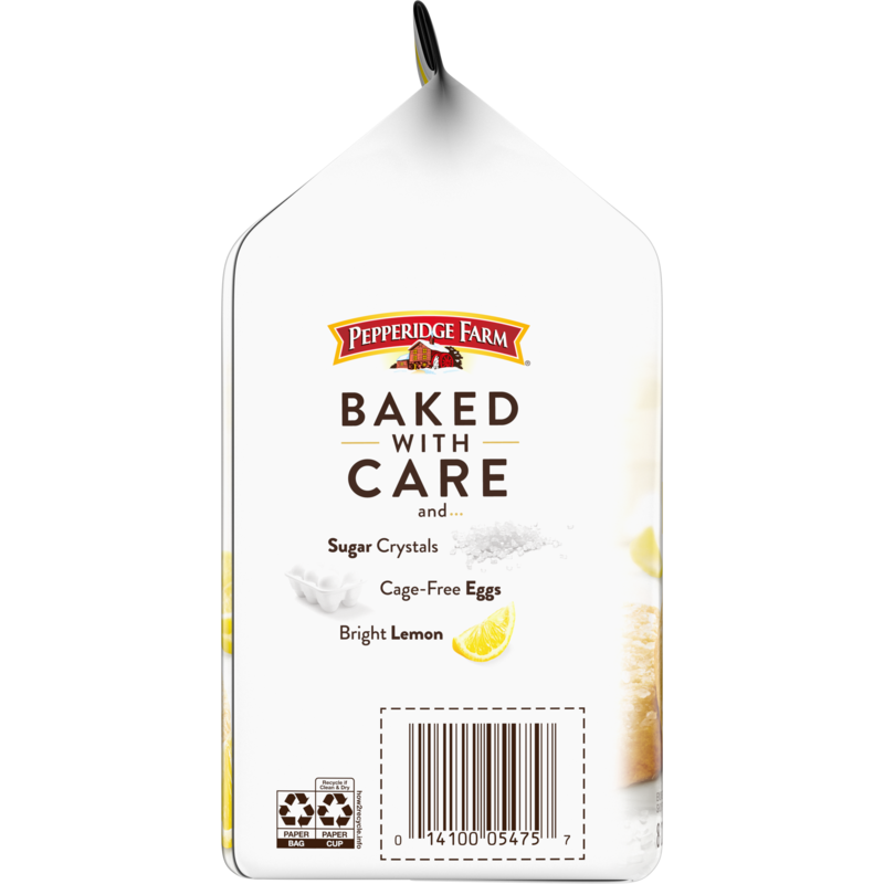 Pepperidge Farm Soft Baked Ojai Lemon Sugar Cookies, 8.6 Oz Bag (8