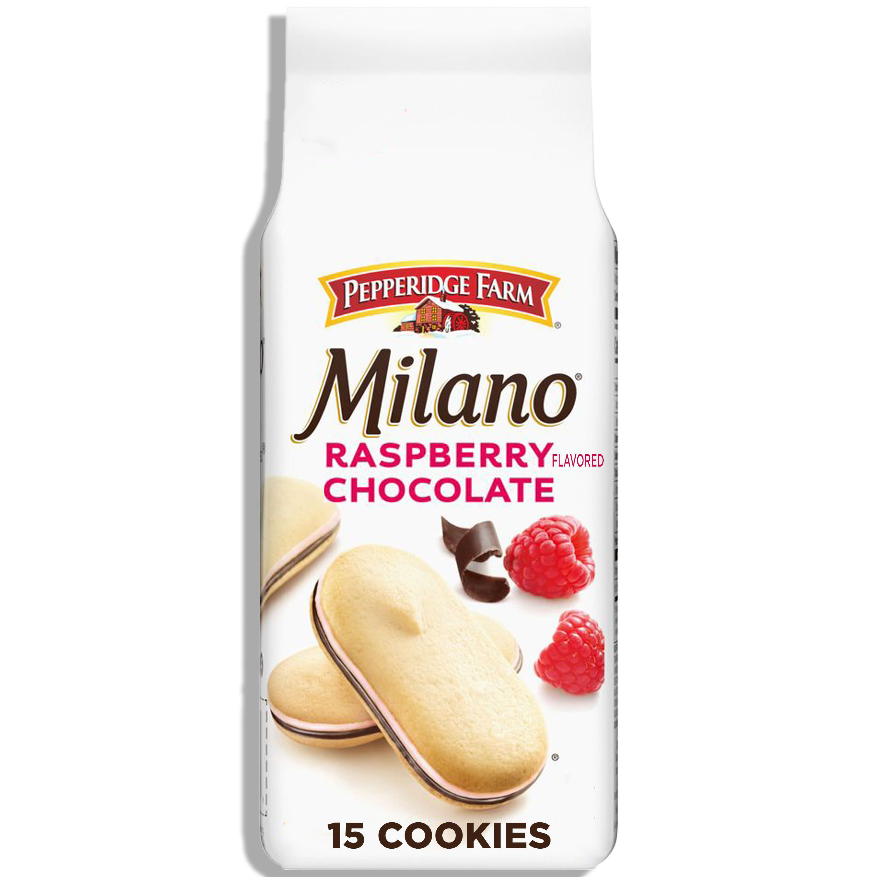 Pepperidge Farm Milano Cookies, Raspberry Chocolate, 7 Oz Bag