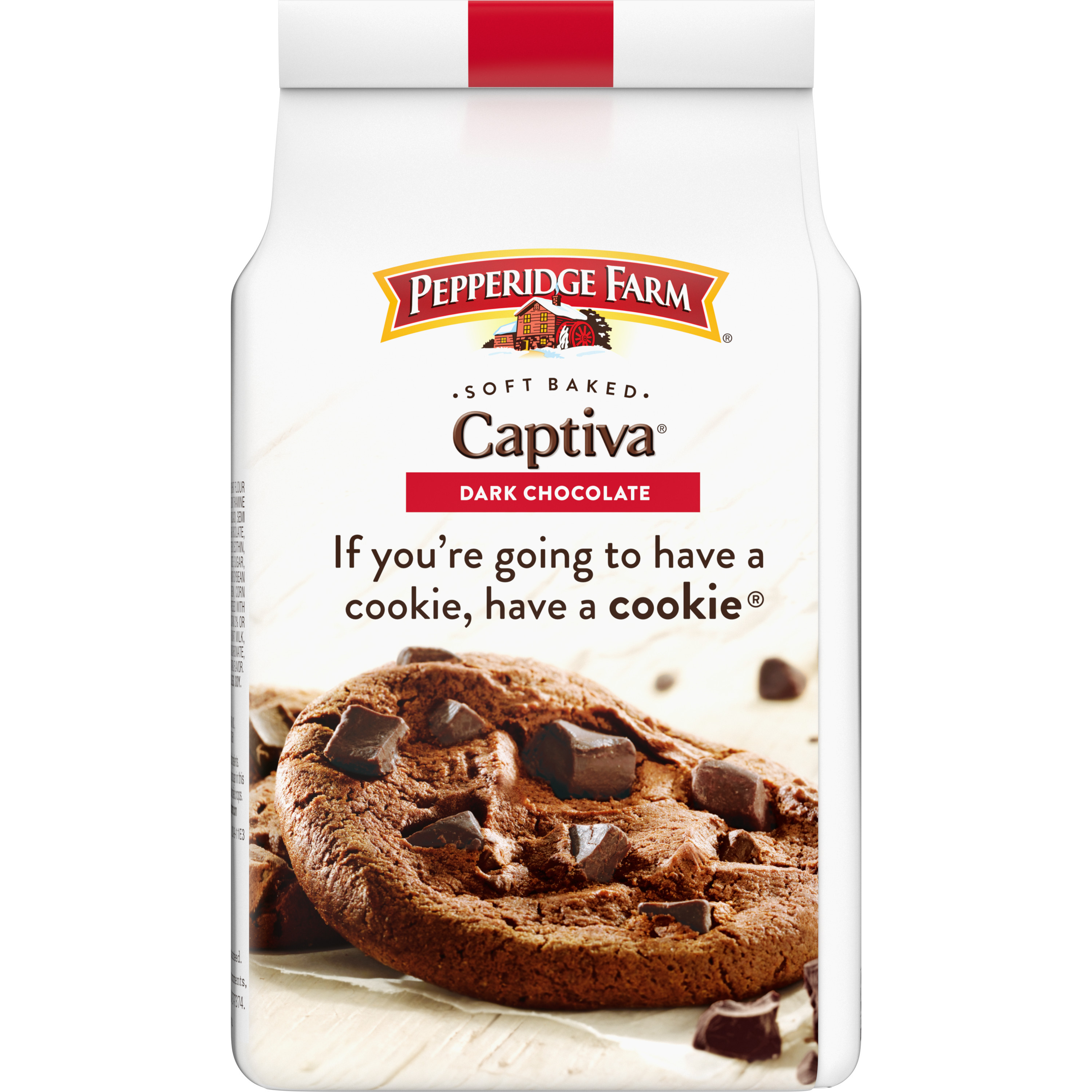 Pepperidge Farm Captiva Dark Chocolate Cookies, 8 Soft Baked