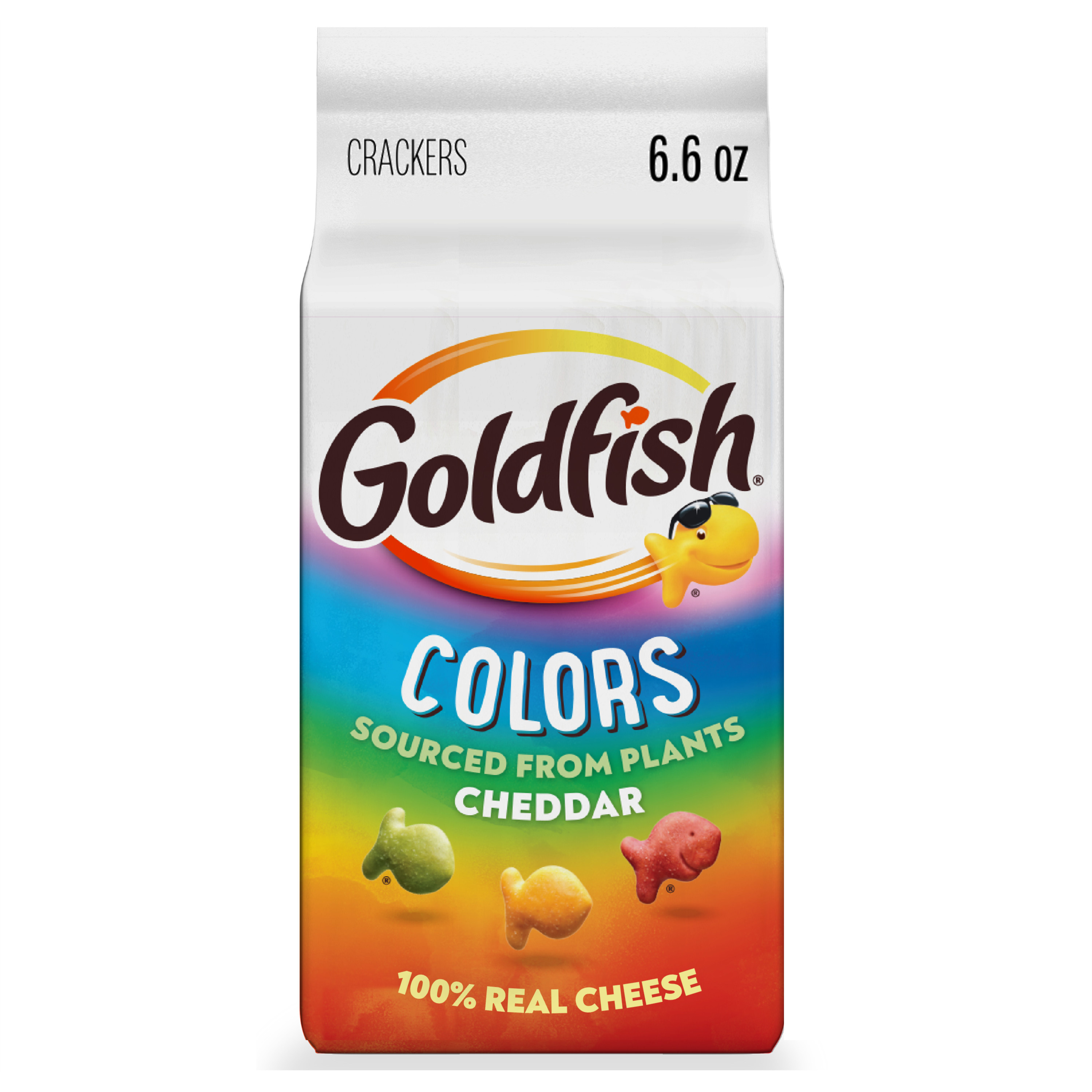 Goldfish Colors Cheddar Baked Snack Crackers, 6.6 Oz Bag | Giant