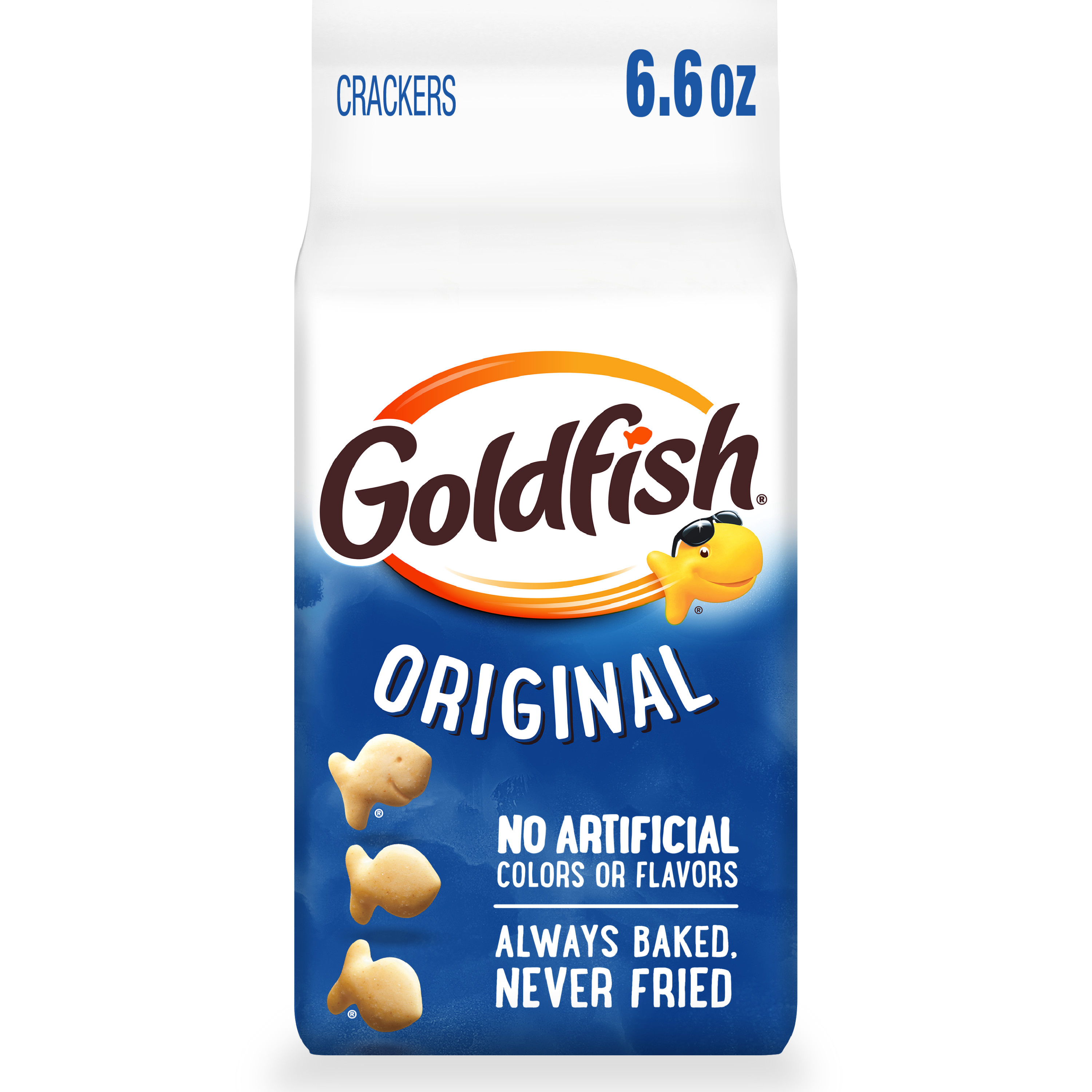 big box of fish crackers Goldfish Whole Grain Cheddar Cracker 300 These 1.5 oz Goldfish crackers, from 30 to