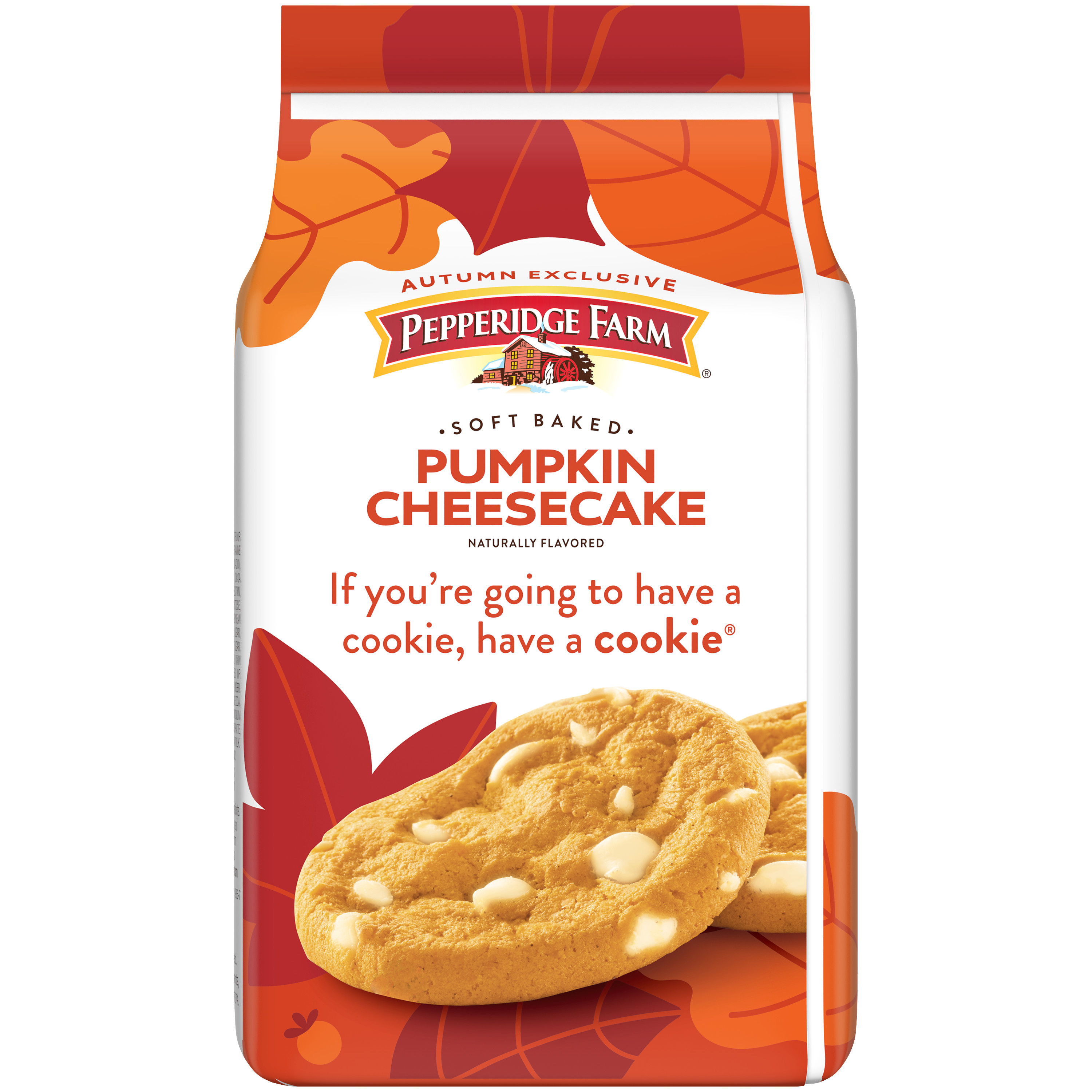 Pepperidge Farm Soft Baked Pumpkin Cheesecake Flavored Cookies