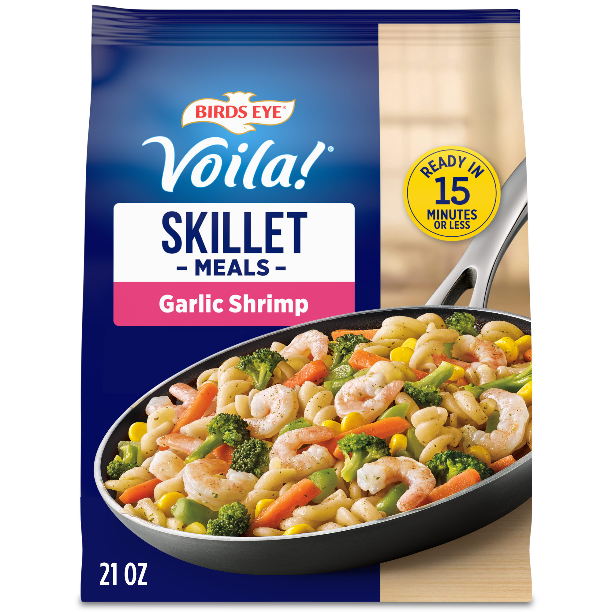 Birds Eye Voila! Garlic Shrimp Frozen Meal | Giant Eagle | Because