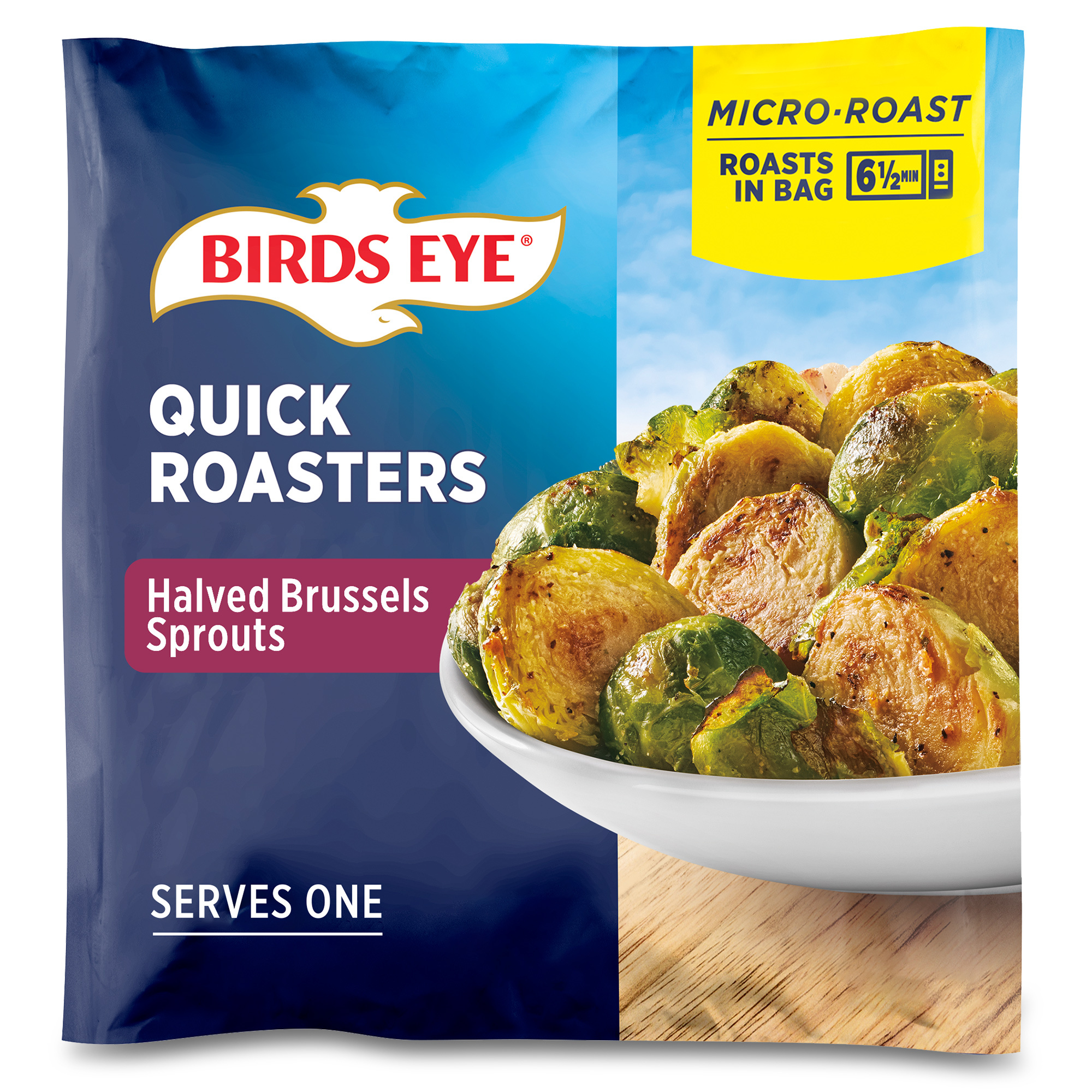 Birds Eye Microwave Roasters Halved Brussels Sprouts, Frozen