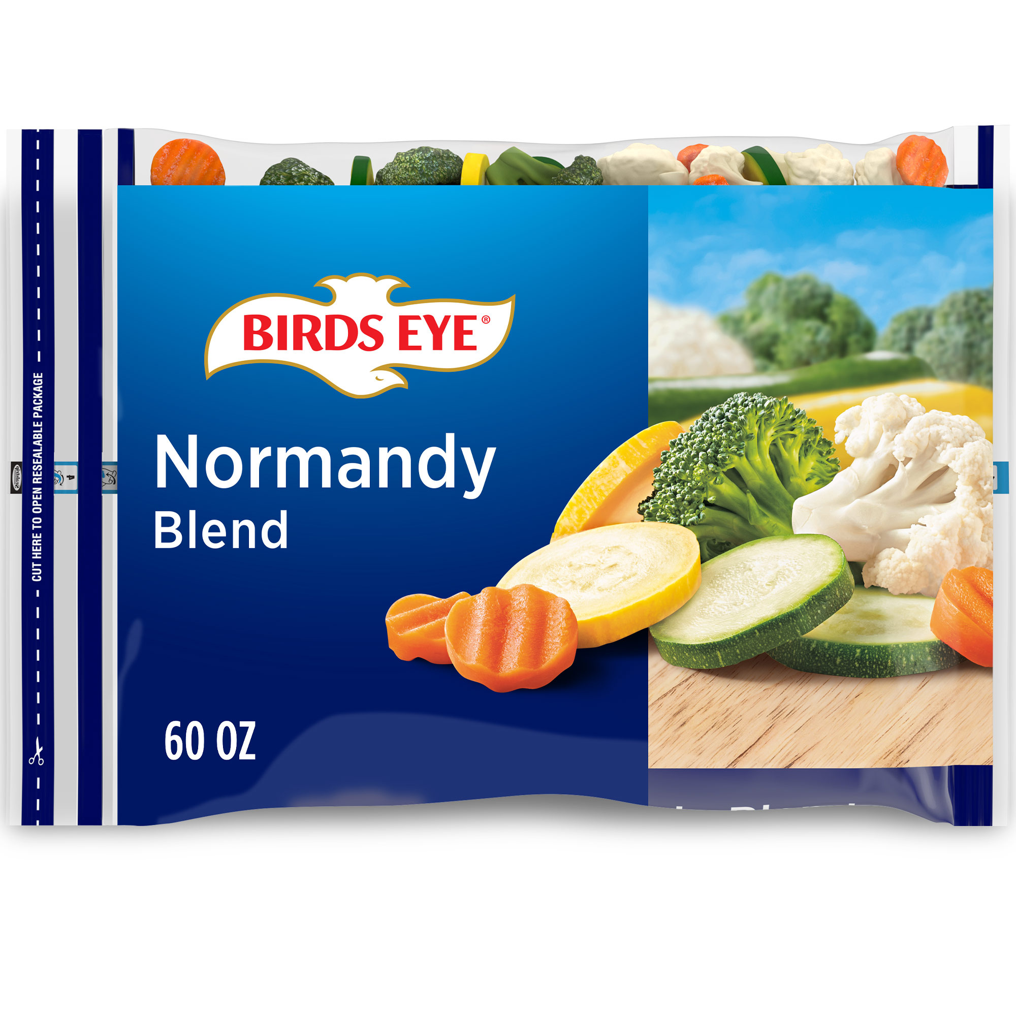 Birds Eye Normandy Blend, Frozen Vegetables Mix, 60 oz. Bag