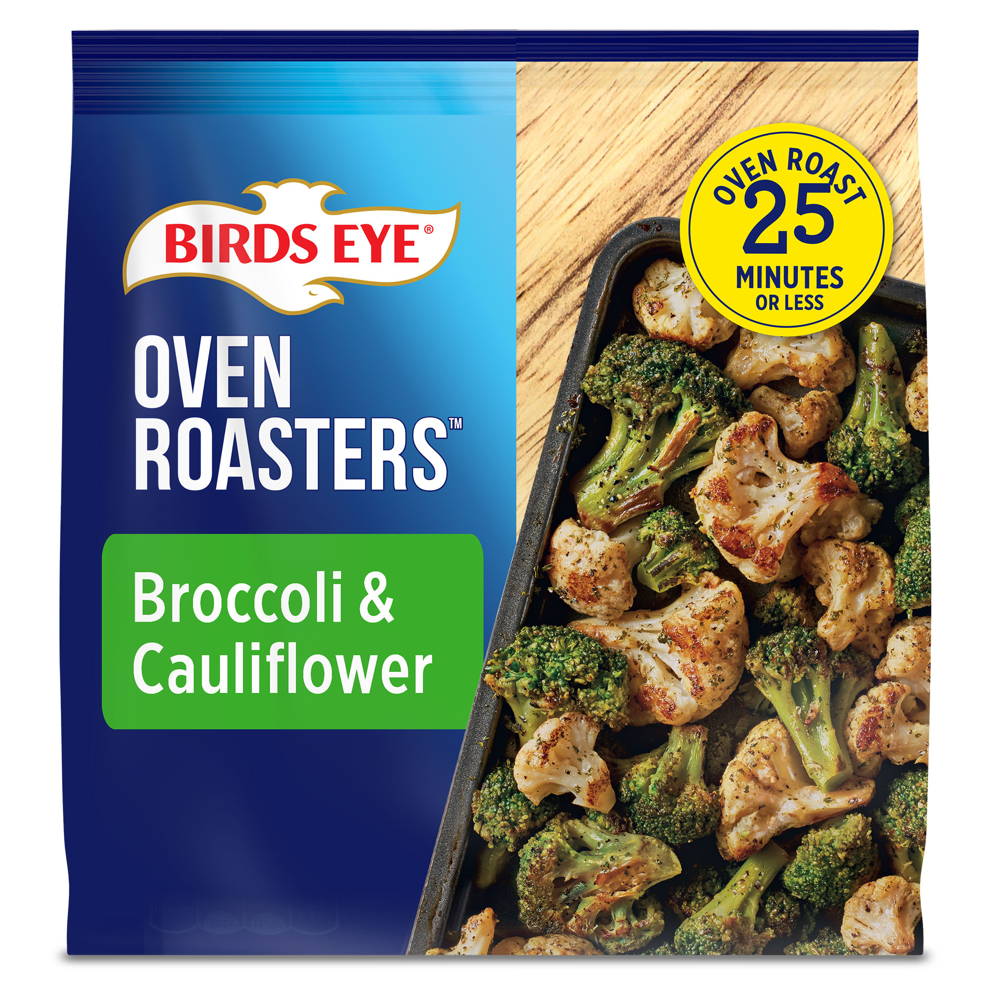 Birds Eye Oven Roasters Seasoned Broccoli and Cauliflower, Frozen