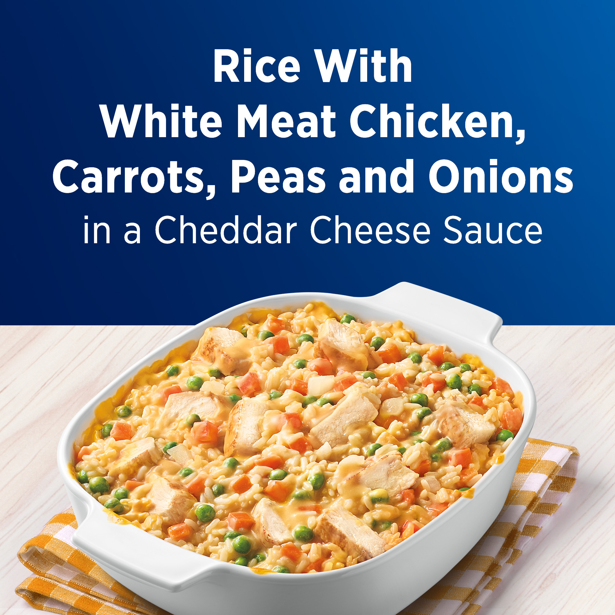 Birds Eye Voila! Cheesy Chicken Rice Oven Bake, Frozen Meal, 35