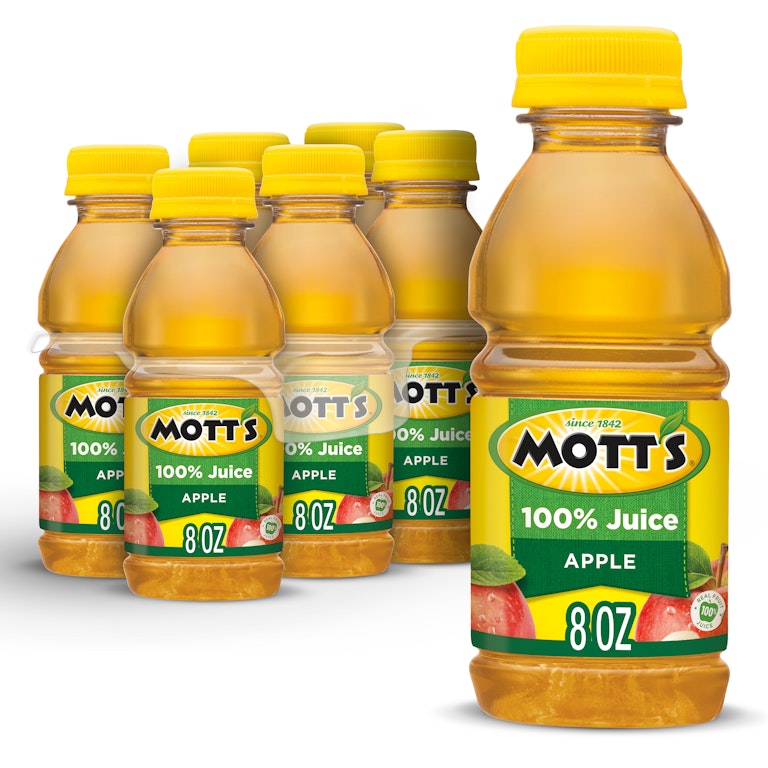 Mott's 100% Original Apple Juice, fl oz bottles, pack Giant