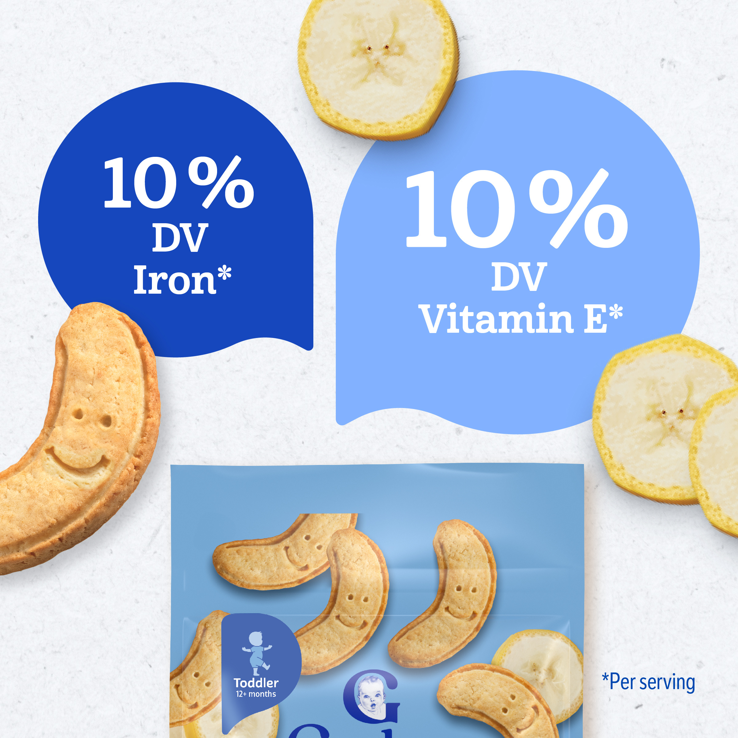 Gerber Toddler Snacks, Banana Cookies, Toddler Cookies, Finger
