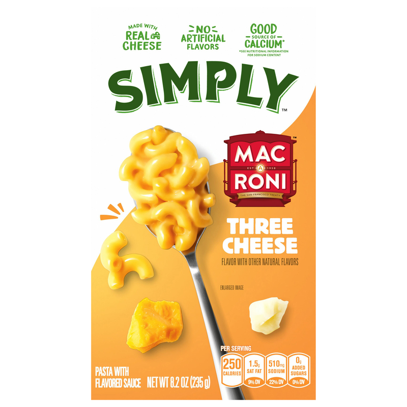 Mac-A-Roni Three Cheese Pasta with Flavored Sauce | Giant Eagle