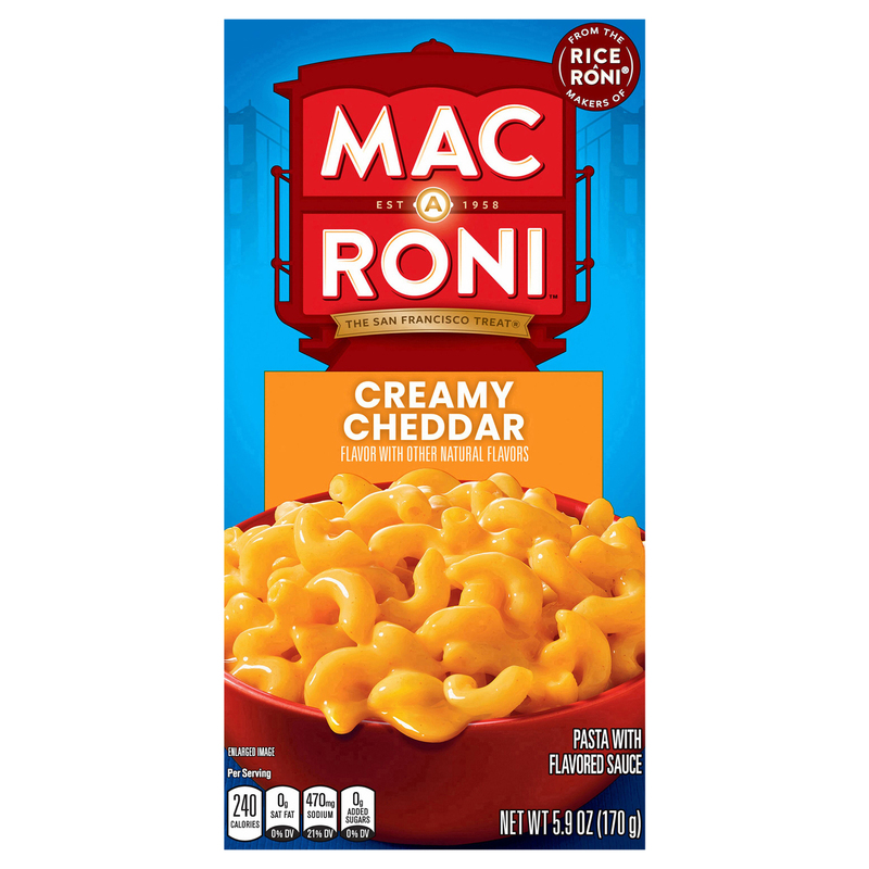 macaroni  Mac-A-Roni Pasta, Creamy Cheddar | Giant Eagle | Because It