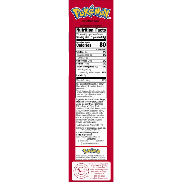 betty crocker pokemon cards What is this? : r/pkmntcgcollections These pouches are the perfect treat to include in a packed school lunch box or keep on hand for a moments notice Betty Crocker Pokemon Assorted Fruit