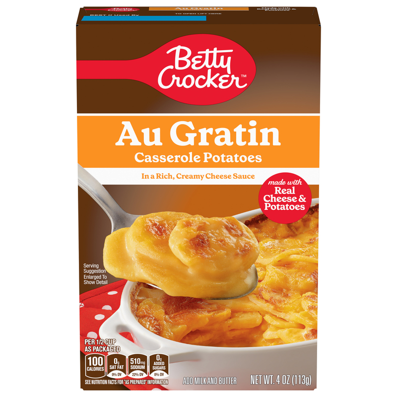 Betty Crocker Au Gratin Casserole Potatoes
