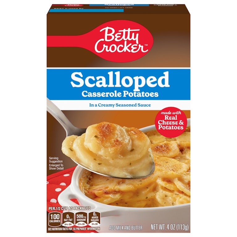 Betty Crocker Scalloped Casserole Potatoes Giant Eagle Because