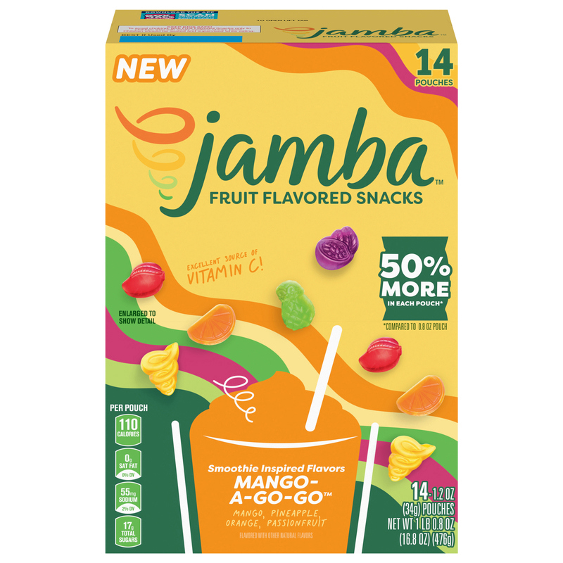 Jamba Fruit Flavored Snacks, Mango-A-Go-Go | Giant Eagle | Because