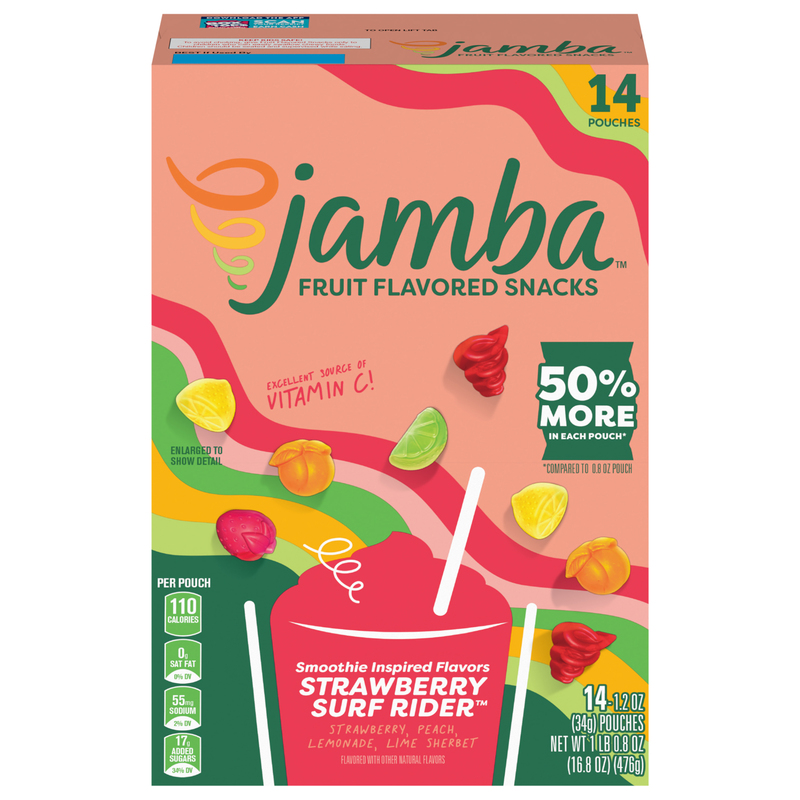 Jamba Strawberry Surf Rider Fruit Flavored Snacks | Giant Eagle