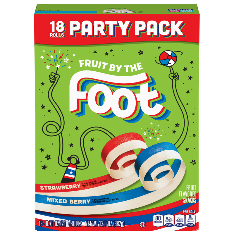 Fruit by the Foot Strawberry/Mixed Berry Fruit Flavored Snacks