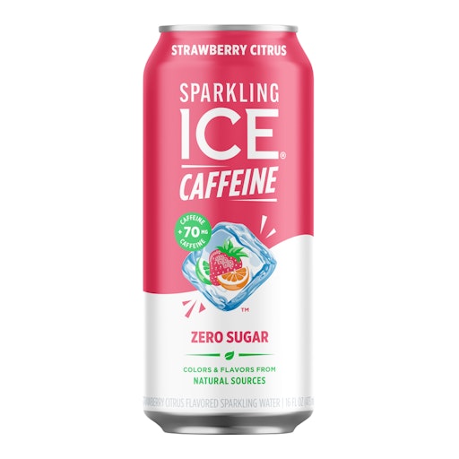 Sparkling Ice® +Caffeine Strawberry Citrus Can | Giant Eagle Sparkling Ice® +Caffeine Strawberry Citrus Can | Giant Eagle