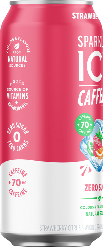Sparkling Ice® +Caffeine Strawberry Citrus Can | Giant Eagle