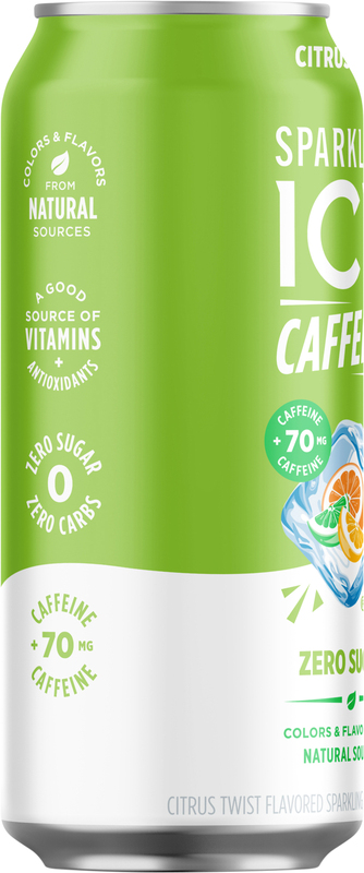 Sparkling Ice® +Caffeine Citrus Twist Can | Giant Eagle | Because