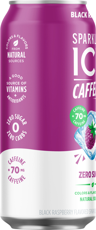 Sparkling Ice® +Caffeine Black Raspberry Can | Giant Eagle