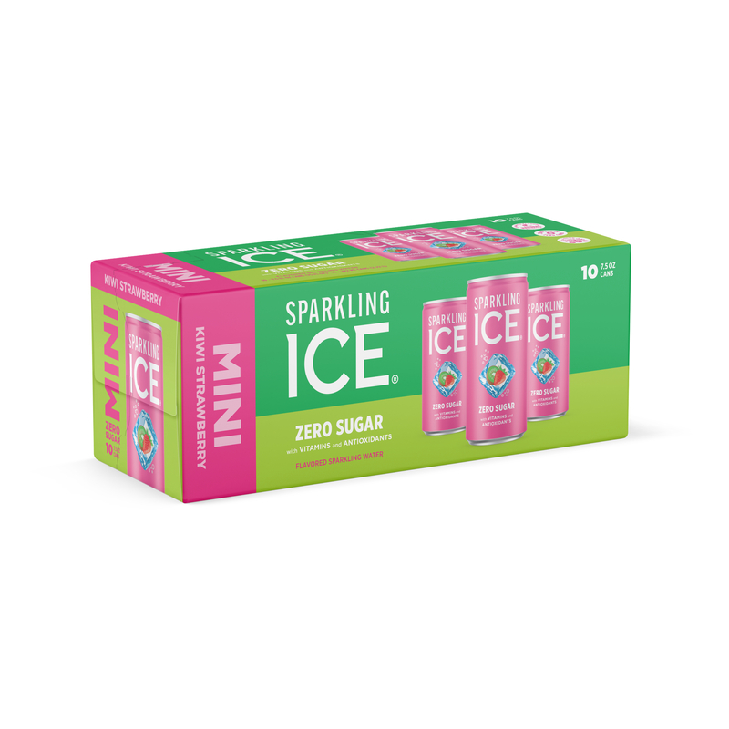 Sparkling Ice 10 Pack Zero Sugar Kiwi Strawberry Sparkling Water