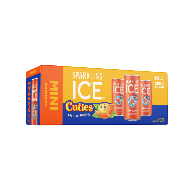 Sparkling Ice Cuties Mandarin Sparkling Water Mini Cans | Giant