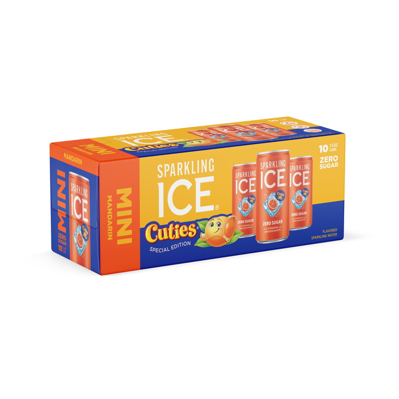 Sparkling Ice Cuties Mandarin Sparkling Water Mini Cans | Giant