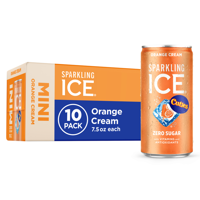 Sparkling Ice Cuties Mandarin Sparkling Water Mini Cans | Giant