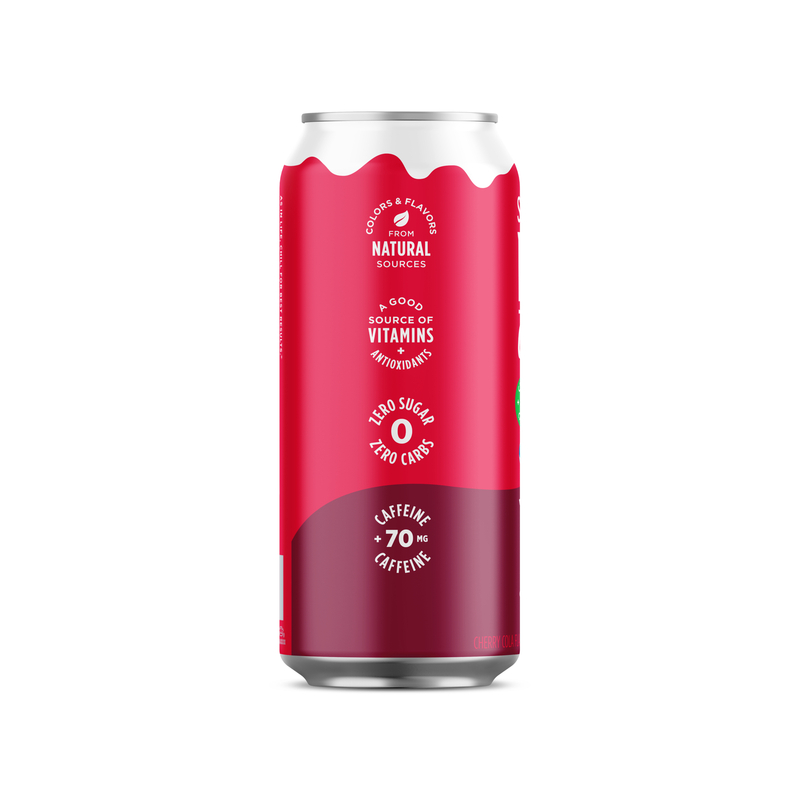 #シーシーカーボ 炭酸泉 Sparkling Ice® +Caffeine Black Raspberry Can | Giant Eagle