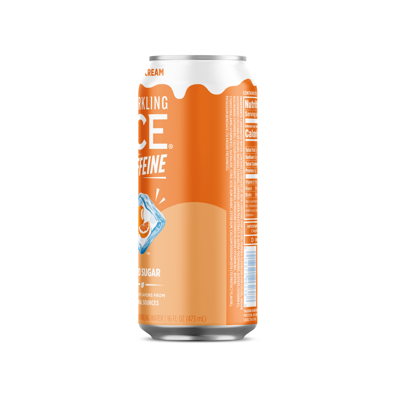 Sparkling Ice Caffeine Caffeine Orange Cream 16oz Cans | Giant
