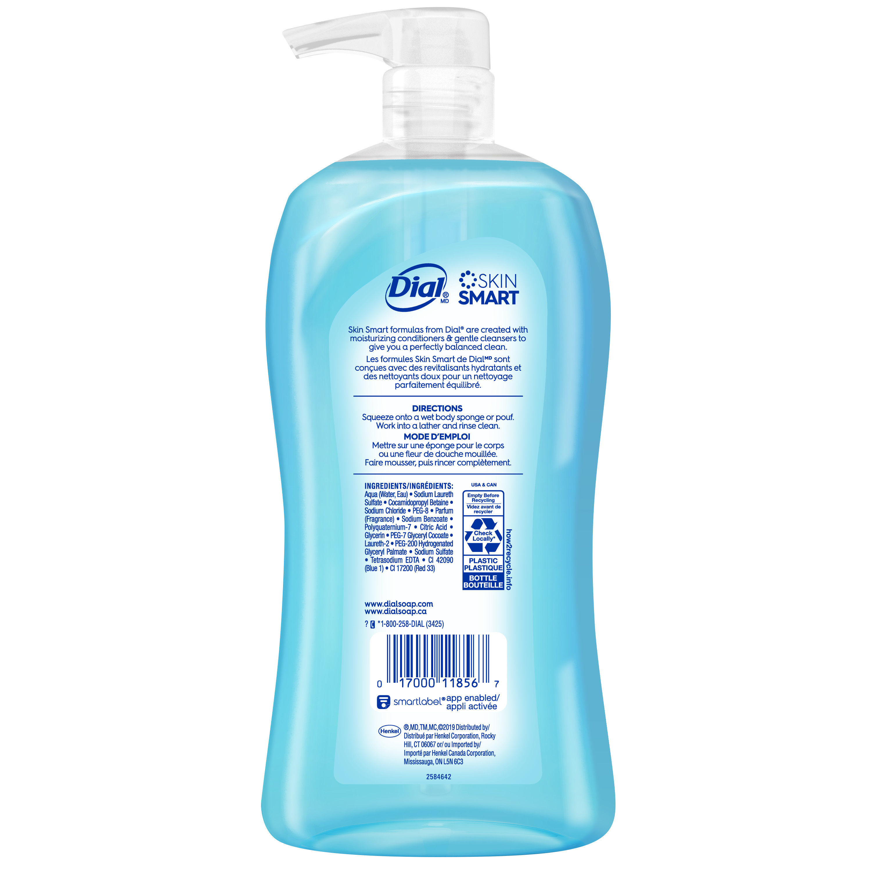 Dial Body Wash, Spring Water, 32 fl oz Giant Eagle Because It