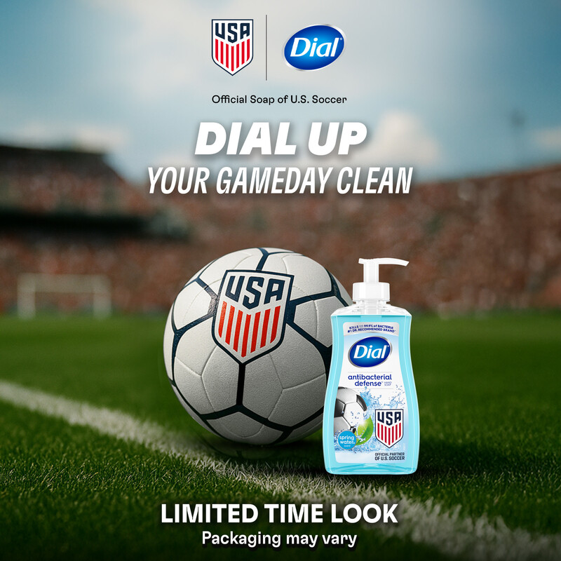 Dial Antibacterial Defense Spring Water Liquid Hand Soap, 11 fl oz