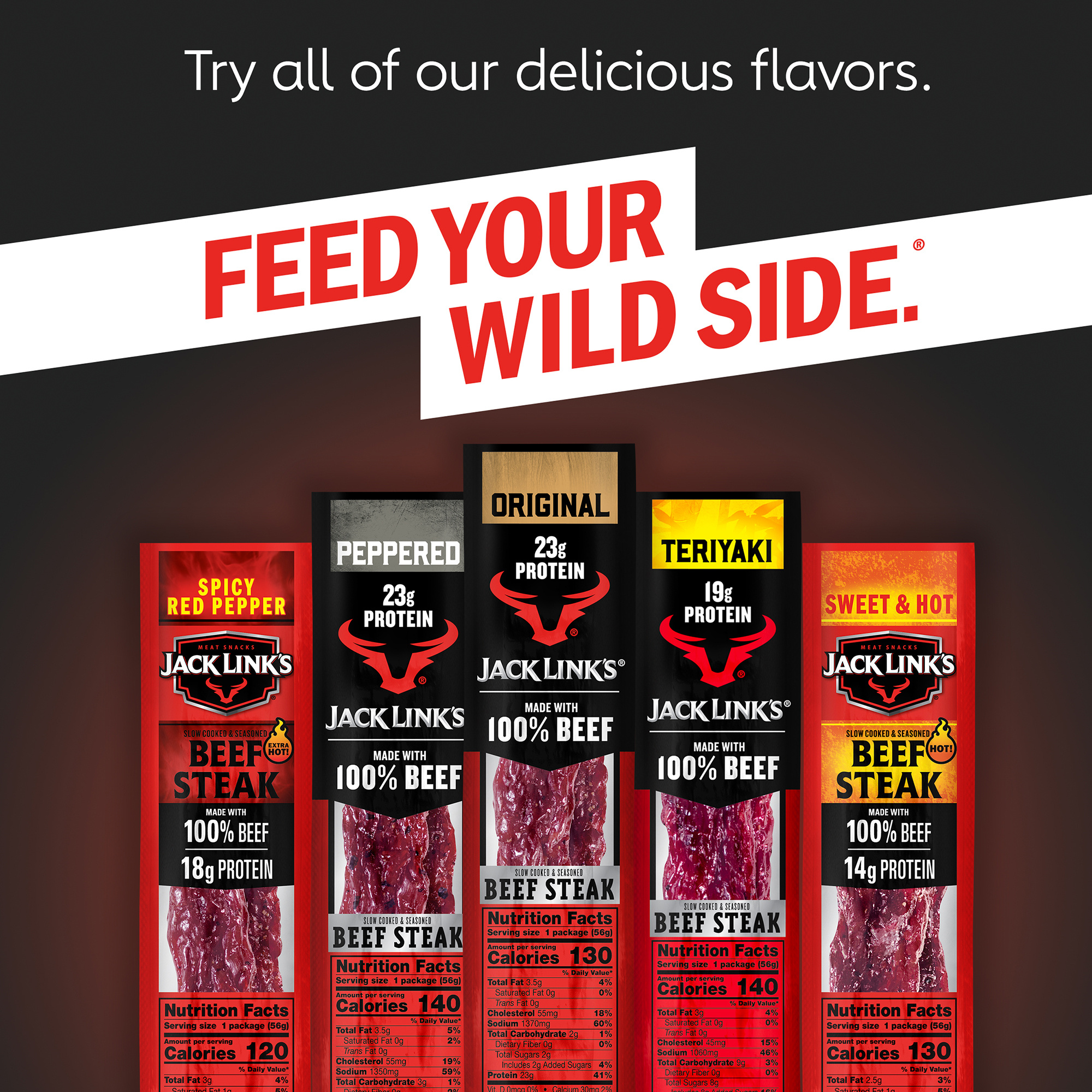 Jack Link's Original Flavor Beef Steak, 2 ounce | Giant Eagle