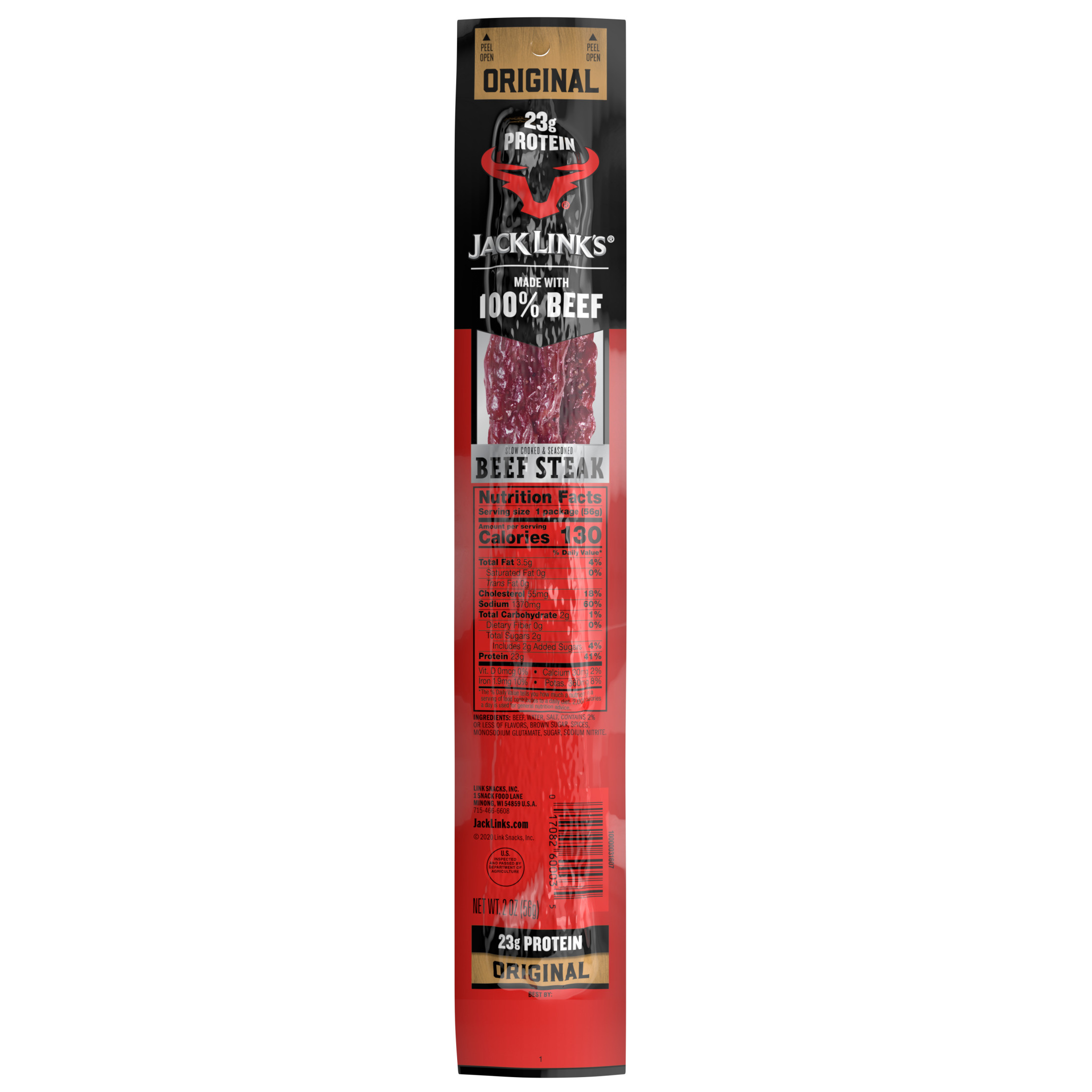 Jack Link's Original Flavor Beef Steak, 2 ounce | Giant Eagle