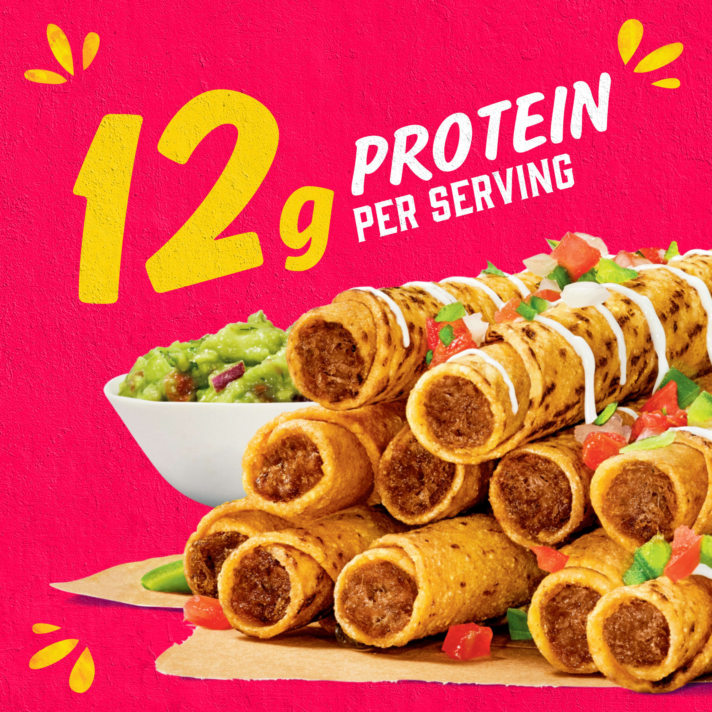 Delimex Beef Taquitos Frozen Snacks, 20 ct Box Giant Eagle