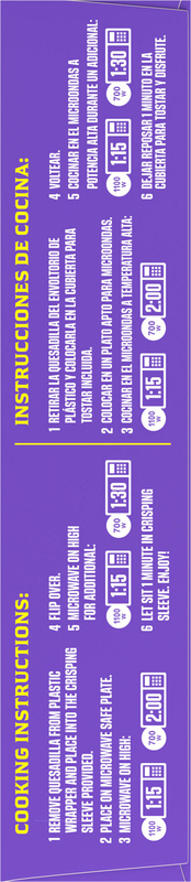 Delimex Char-Grilled Chicken Crispy Quesadillas, 8 oz box | Giant