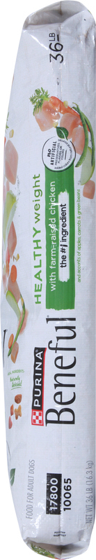 Purina Beneful Healthy Weight With Farm-Raised Chicken Natural Dog - Main Image