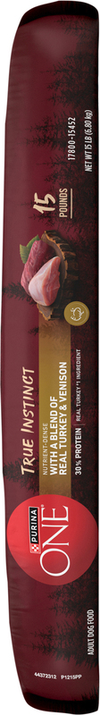 Purina ONE True Instinct Dry Dog Food, With A Blend Of Real Turkey
