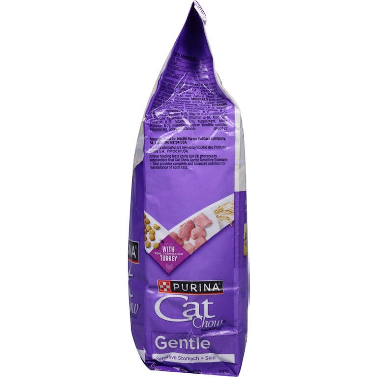 Purina Cat Chow Gentle Dry Cat Food, Sensitive Stomach Skin