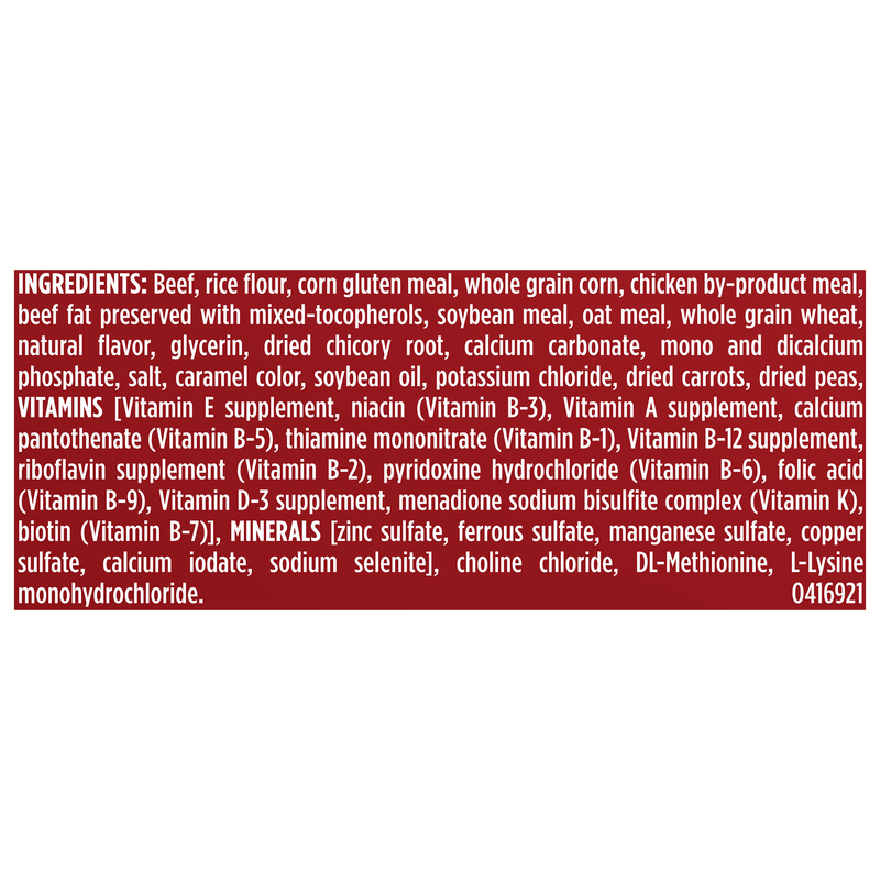 Purina ONE Small Bites Beef and Rice Formula Small High Protein