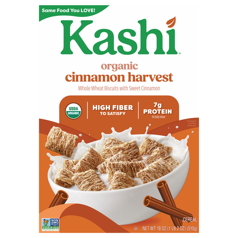 Kashi Organic Cinnamon Harvest Cereal | Giant Eagle | Because It