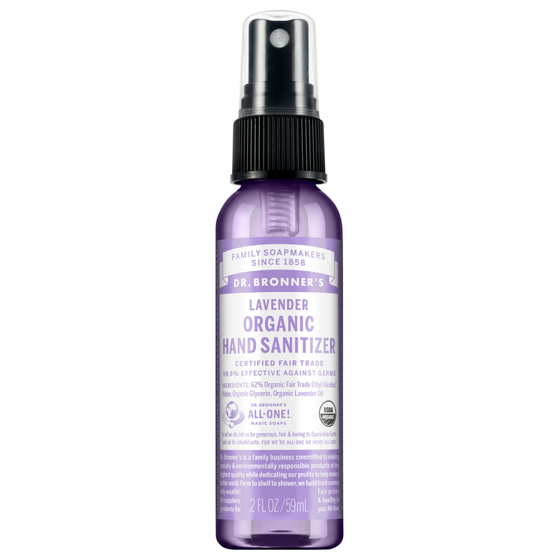Dr. Bronner's Hand Sanitizer, Organic, Lavender | Giant Eagle
