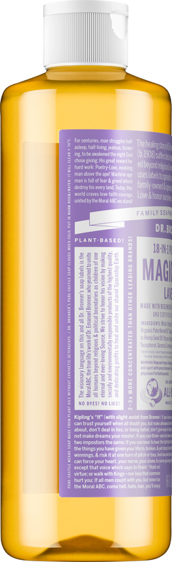 Dr. Bronner's 18-in-1 Pure-Castile Lavender Magic Soap | Giant