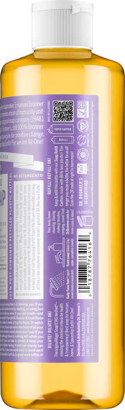 Dr. Bronner's 18-in-1 Pure-Castile Lavender Magic Soap | Giant