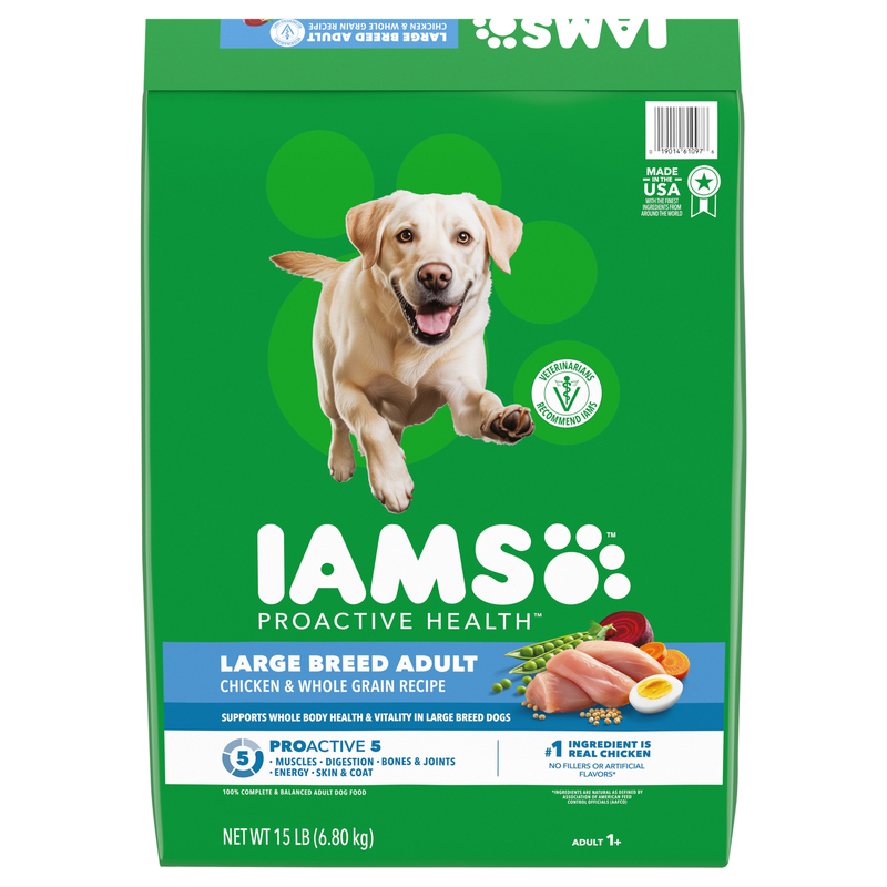 IAMS Adult 1+ Chicken & Whole Grain Recipe Dog Food | Giant Eagle