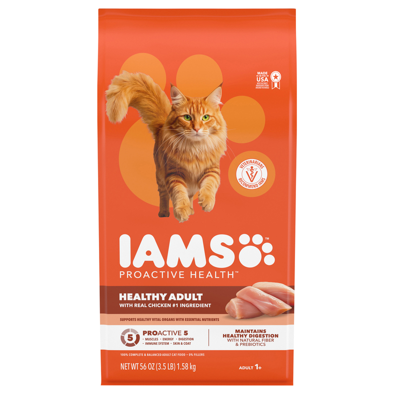 IAMS Adult 1+ Real Chicken Cat Food | Giant Eagle | Because It