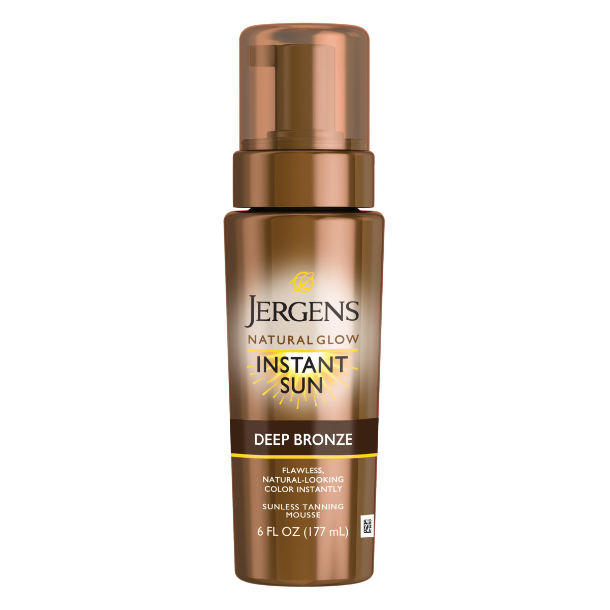 Jergens Natural Glow Instant Sun Sunless Tanning Mousse, Self