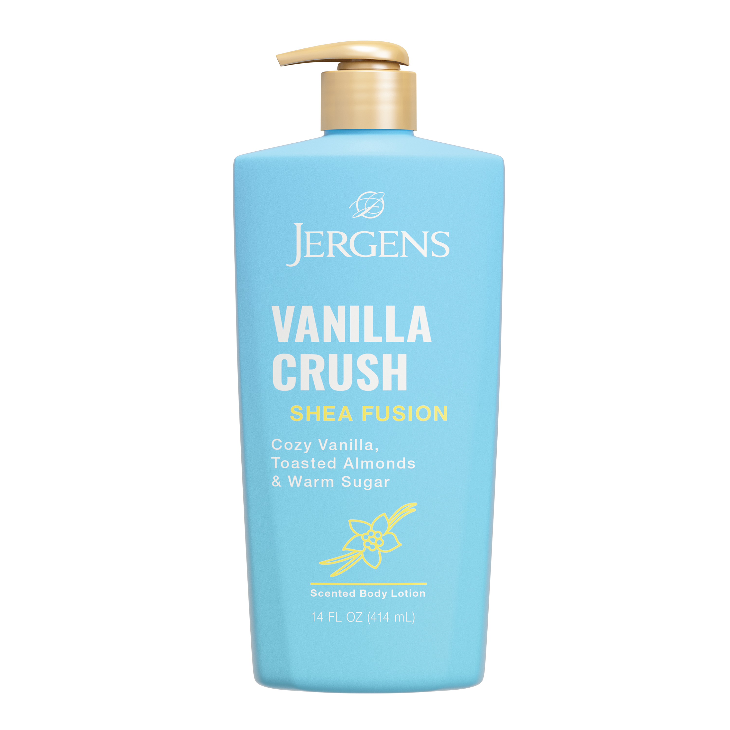 Jergens Shea Fusion Vanilla Crush Body Lotion for Dry Skin