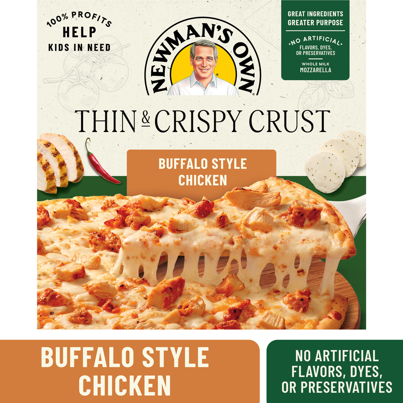 Newman's Own Thin & Crispy Crust Buffalo Style Chicken Pizza